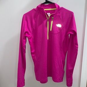 Pink North Face Pullover